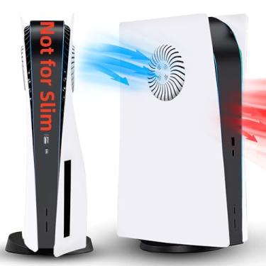 Imagem de IMOFEE Placas De Cobertura Com Ventilação Resfriamento Para Console Ps5 Disc Edition, Acessórios Playstation 5, Painéis Laterais, Proteção Substituição (Brancas)