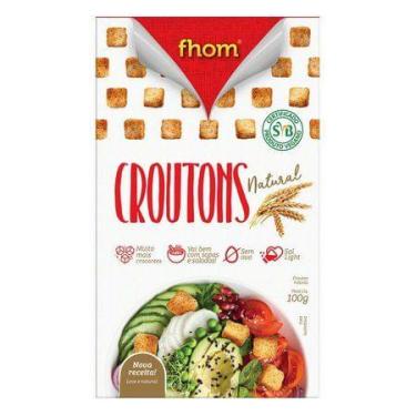 Imagem de Crouton Natural com Grãos Fhom 100g