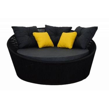 Imagem de Chaise Redondo 1.50M - Corda náutica by DeckDecor. - Deck & Decor