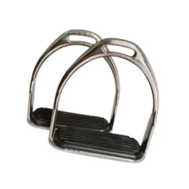 Imagem de predolo Estribos de cavalo Estribos de sela Substituição Acessórios confortáveis aço carbono para áreas externas