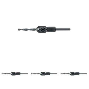 Imagem de Conjunto de Brocas DEWALT DW2711 - 4 Brocas Countersink de 11/64"