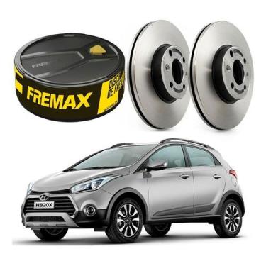 Imagem de Disco Freio Dianteiro Hb20x 1.6 16v 2016 A 2019 - Fremax