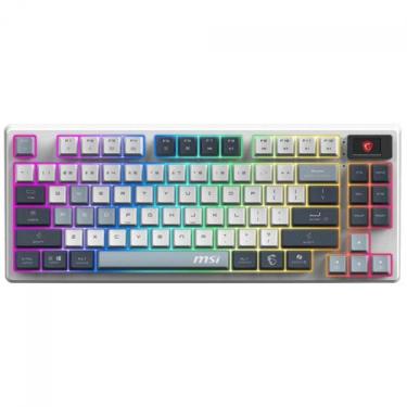 Imagem de Teclado Mecânico Gamer MSI Forge GK600 SKY, Wireless/Bluetooth