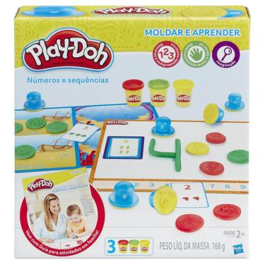 Imagem de Conjunto Play-Doh Aprendendo os Números Hasbro
