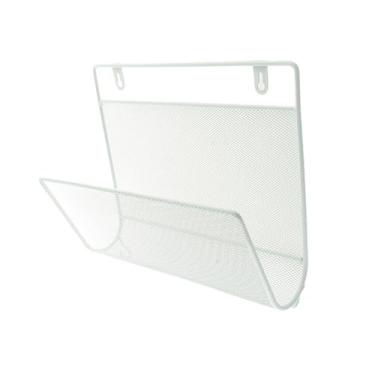 Imagem de FytStycale Organizador de arquivos de porta-revistas montado na parede para documentos, livros, cartas e envelopes