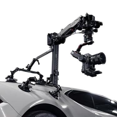 Imagem de MOVMAX Sistema de tiro para carro com absorção de choque de ar para DJI Ronin Series (por exemplo: RS4 Pro/RS4/RS3 Pro), kit de montagem de carro com quatro ventosas, estabilizador de suspensão com
