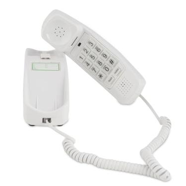 Imagem de Telefone fixo iSoHo – telefones com botões grandes para idosos, telefones com fio de montagem na parede para idosos, telefone residencial fácil com teclado iluminado, toque alto e sem necessidade de