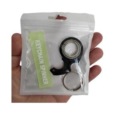 Imagem de Chaveiro Spinner Karambit De Metal De Alta Qualidade Com Textura Granu