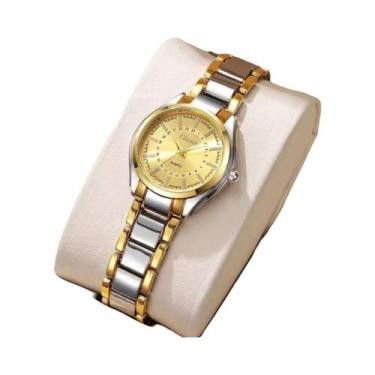 Imagem de Relógio De Pulso Feminino De Luxo Com Pequeno Mostrador, Relógio De Qu