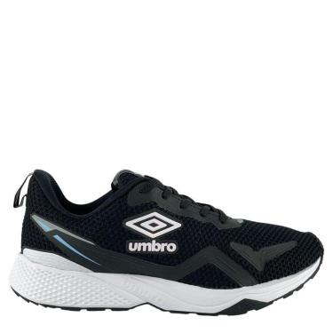 Imagem de Tênis Masculino Umbro Trainer Preto Branco Cinza Azul U01L00032-Masculino