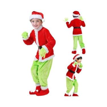 Imagem de Conjunto De Fantasia De Elfo Para Crianças 4 Peças Roupas De Festival 