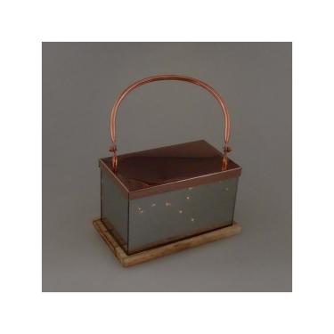 Imagem de Luminária Decorativa Estilo Marroquina Metal 12x13x21cm