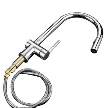 Imagem de Torneira Gourmet Bancada Cozinha Retratil Quente Frio