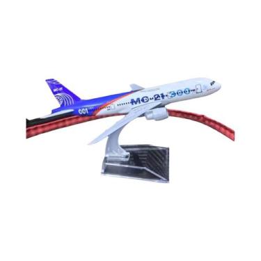 Imagem de Modelo De Aeronave Em Metal Fundido De 6 Polegadas, Réplica Miniatura 