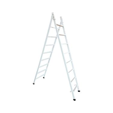 Imagem de Escada Extensiva 08 X 14 Degraus - Cor: Branco