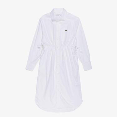 Imagem de Vestido Lacoste Camisa Oversized em Popeline-Feminino
