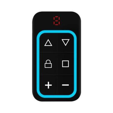 Imagem de Controle Remoto Universal Para Porta De Garagem Multifrequência 8 Cana