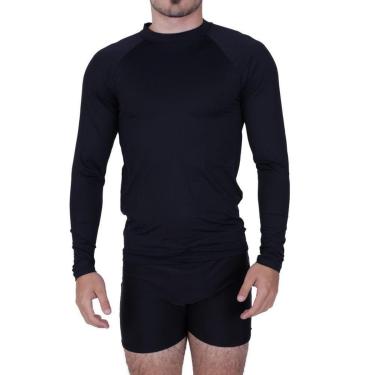 Imagem de Camisa Proteção Solar UV 50+ Blusa Térmica Adulto Masculino Terra e Mar-Masculino