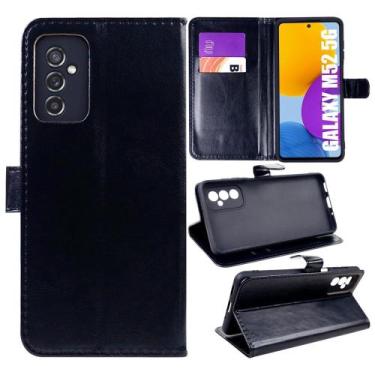 Imagem de Capa Capinha Carteira Samsung M52 com Porta Cartão - Armyshield