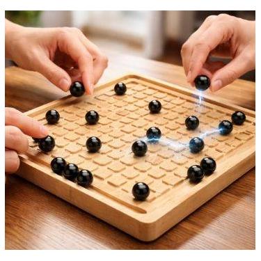 Imagem de Jogos De Tabuleiro Xadrez Magnético 21 peças Brinquedos Educativos - M