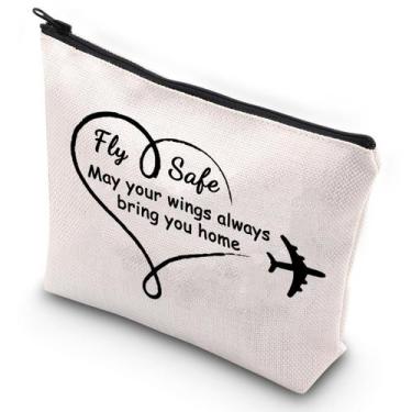 Imagem de Bolsa de cosméticos G2TUP Fly Safe Flight Attendant Traveler Pouch