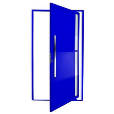 Imagem de Porta Pivotante Lambril Visione com Puxador Super 210cm x 100cm Brimak