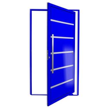 Imagem de Porta Pivotante Lambril Premium com Puxador Super 210cm x 100cm Brimak
