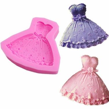 Imagem de Molde De Silicone Vestido