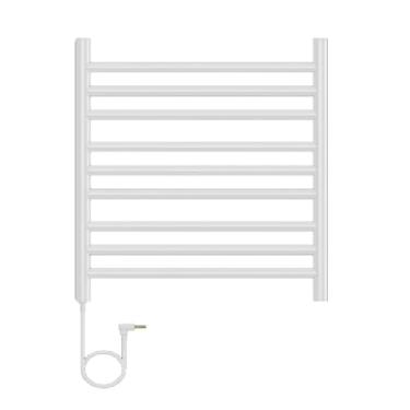 Imagem de Toalheiro Elétrico Essencial 220v Aquece - 09 Barras Redondas Branco