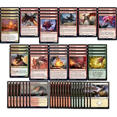 Imagem de Elite Naya Dragon Deck - Vermelho Branco Verde - Muito Poderoso - Legal Moderno - Personalizado - Magic The Gathering - MTG - 60 Cartões!