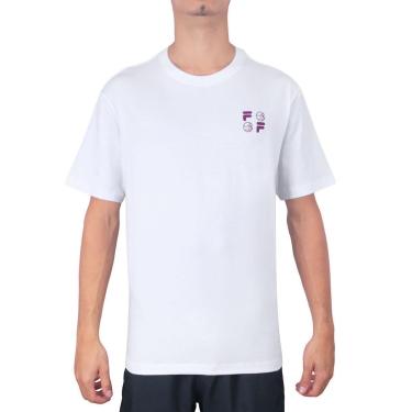 Imagem de Camiseta Fila for Tennis Branca-Masculino