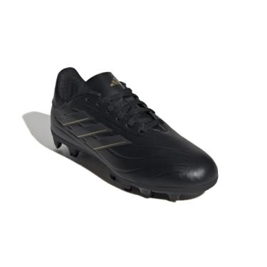 Imagem de adidas Tênis infantil unissex Copa Pure Ii Club Flexível, Preto/Carbono/Dourado Metálico, 15