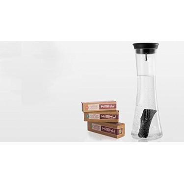 Imagem de Kishu Charcoal Filtro de água para jarros - o único purificador de água de carvão autêntico, certificado e testado. Você merece o melhor! Absorve toxinas.