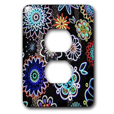 Imagem de 3dRose Tampa de tomada LLC lsp_24029_6 Whole New World 2 Plug