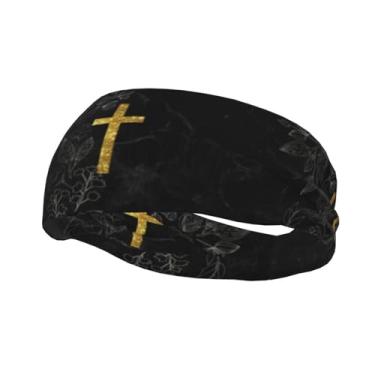 Imagem de Faixa de cabeça esportiva Jesus Faith, respirável, esportiva, ioga, treino, turbante, para mulheres, homens, acessórios de cabelo