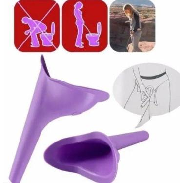Imagem de Urinol Feminino Fazer Xixi Em Pé Prático Carnaval Bar - oem