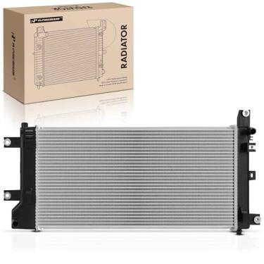 Imagem de A-Premium Substituição do radiador para Nissan LEAF EV 2018-2024, plástico + alumínio, 16 mm, AMT, sem moldura de plástico