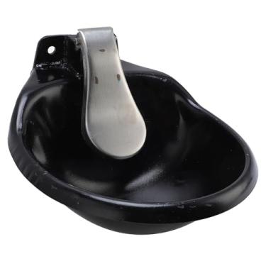 Imagem de Tigela para Bebedouro de Gado, Bebedouro Automático para Animais Bebedouro de Aço Espessado Bebedouro de Grande Capacidade Fonte de Água para Cavalos, Cabras, Ovelhas e Gado