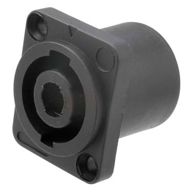 Imagem de Conector Speakon Femea 4 Polos Painel JCSP0001 Preto STORM