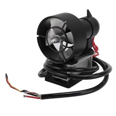 Imagem de RC Thruster Debaixo D'água, Kyo 12et Liga de Alumínio Subaquática Motor Sem Escova 11kg 4 Lâmina Construída Em Hélice Submarino do Controlador 12-25.2V para ROV (CCW)