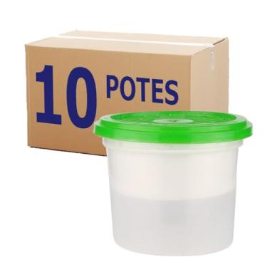 Imagem de Kit com 10 Potes Antiumidade Verde – Combate Mofo e Mau Cheiro| Ideal para Armários e Gavetas
