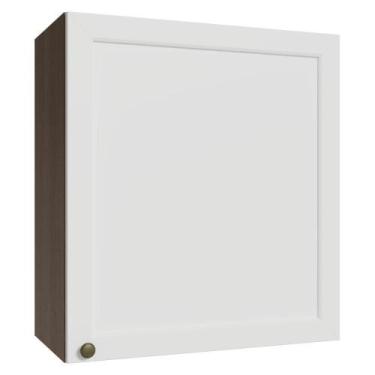 Imagem de Armário Aéreo 60 Cm 1 Porta Rustic/branco Vik Madesa