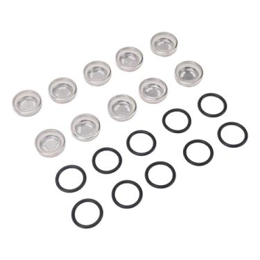 Imagem de LiebeWH Faixa de Freio de 10pcs para Lente de Vidro de Mira de Cilindro Mestre Conjunto Com o Anel ATV - Uso Bomba de óleo de Vista Transparente (18mm)
