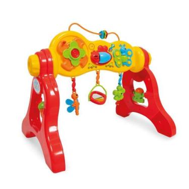 Imagem de Centro De Atividades Play Gym Infantil 3 Em 1 com Som - Maral, Colorid