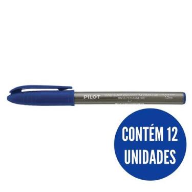 Imagem de CX Caneta retroprojetor 1.0 azul C/12 Pilot