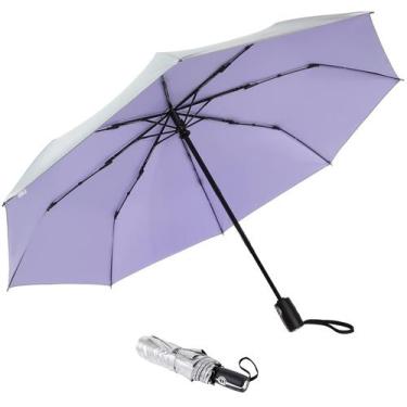 Imagem de Guarda-chuva de viagem G4Free UPF 50+ com proteção UV 110 cm/117 cm