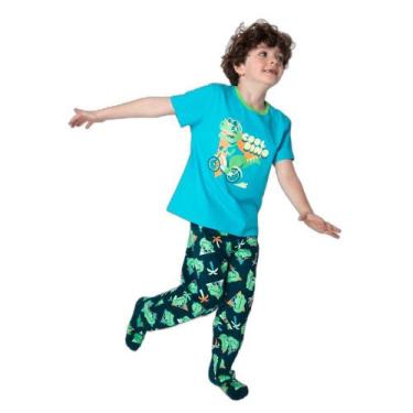 Imagem de Pijama Manga Curta Algodão Menino Dino Miami - Puket, 1