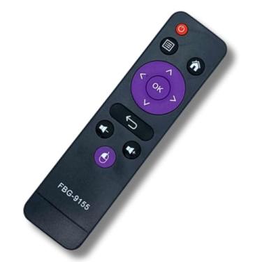 Imagem de Controle Remoto Recep Compatível Com TVBOX Android FBG-9155