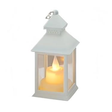 Imagem de Lanternas de Vela e Lamparinas Decorativas Lâmpadas Led vela luz para festa de jantar(1,BRANCO)