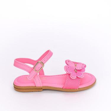 Imagem de Sandália Infantil Feminina Kidy Amar É Borboleta Pink